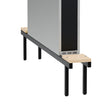 Sonesson Siddebænk birk, dobbel 200x1100mm – Garderobeskabe & tilbehør (billede 1)
