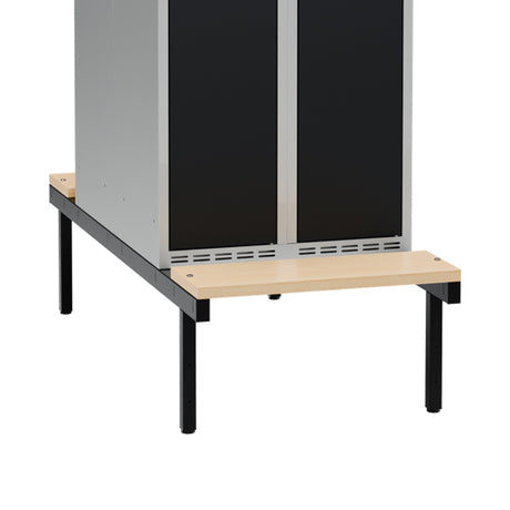 Sonesson Siddebænk birk, dobbel 600x800mm – Garderobeskabe & tilbehør (billede 1)