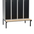 Sonesson Siddebænk birk, enkel 1200x550mm – Garderobeskabe & tilbehør (billede 1)