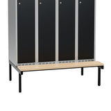 Sonesson Siddebænk birk, enkel 1200x550mm – Garderobeskabe & tilbehør (billede 1)