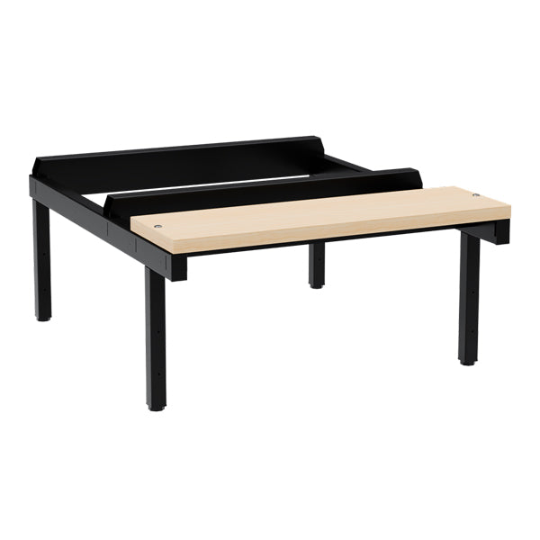 Sonesson Siddebænk birk, enkel 700x550mm – Garderobeskabe & tilbehør (billede 2)