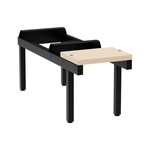Sonesson Siddebænk birk, enkel 300x550mm – Garderobeskabe & tilbehør (billede 2)