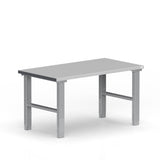 Filebænk 1500x800 mm stål bordplade – image 1