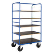 Kongamek Hyldevogn med 5 hylder 1000x700mm – Transportvogne
