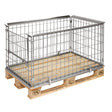 Kongamek Palleramme 1200x800x640mm åbning på kortside – Palletilbehør