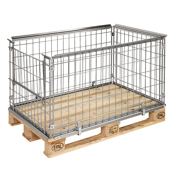 Kongamek Palleramme 1200x800x640mm åbning på kortside – Palletilbehør