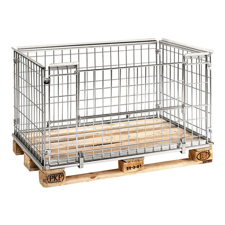 Kongamek Palleramme 1200x800x640mm åbning på langside – Palletilbehør