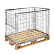 Kongamek Palleramme 1200x800x870mm åbning på kortside – Palletilbehør