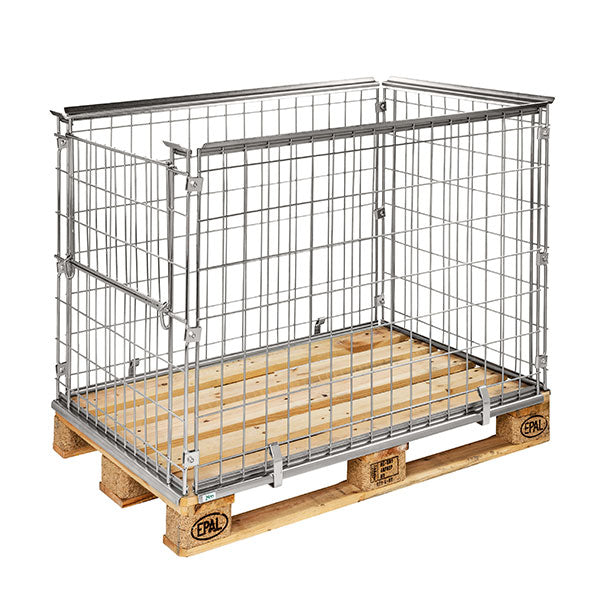 Kongamek Palleramme 1200x800x870mm åbning på kortside – Palletilbehør
