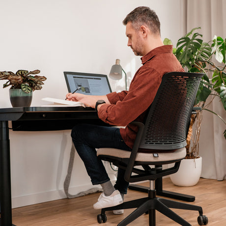 Kontorstol WithMe Sort/Era CSE02 – image 6