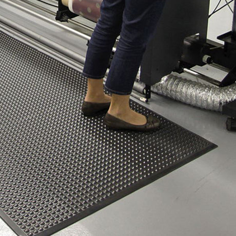 Industrimåtte Basic Bubble mm 0,9x1,80 m Farve: Sort – image 4