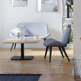 Sofa Tilkka 4L, Era CSE11 med sortbejdset ben