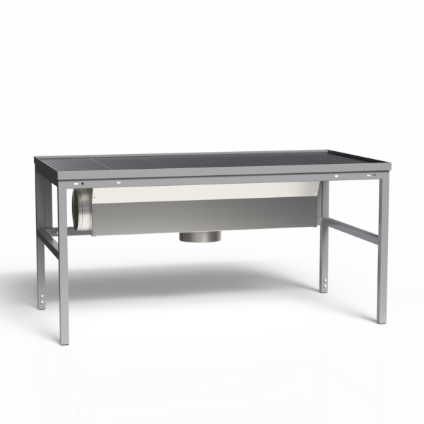 Udsugningsbord Let H-stel 1500x800 mm – image 1