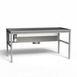 GBP Udsugningsbord Let H-stel 1500x800 mm – Arbejdsborde (billede 1)