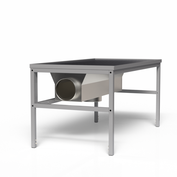 GBP Udsugningsbord Let H-stel 1500x800 mm – Arbejdsborde (billede 3)