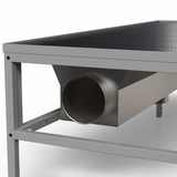 Udsugningsbord Let H-stel 1500x800 mm