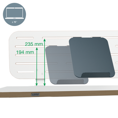 Pegboard organiseringstavle t/skrivebord 80x25cm (5)