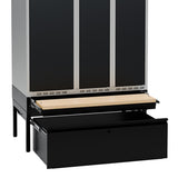 Understel med skuffe og siddebænk, 1000x550mm