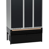 Understel med skuffe og siddebænk, 1000x550mm