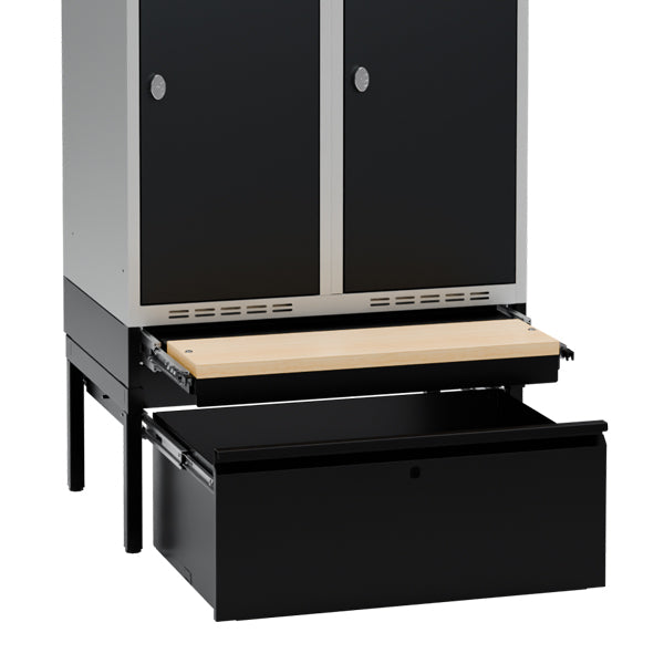 Sonesson Understel med skuffe og siddebænk, 800x550mm – Garderobeskabe & tilbehør (billede 3)