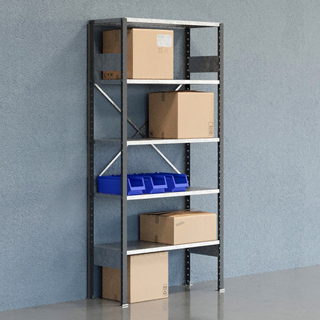 Lagerreol Åben V06 2100x1000x400 Galv – image 2