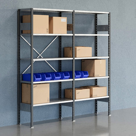 Lagerreol Åben V06 2100x2000x400 Galv – image 1