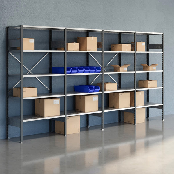 Lagerreol Åben V06 2100x4000x500 Galv – image 2