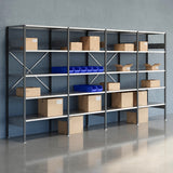 Lagerreol Åben V06 2100x4000x600 Galv – image 2