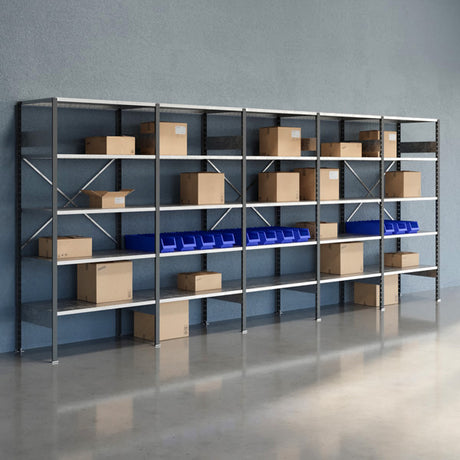 Lagerreol Åben V06 2100x5000x600 Galv – image 1