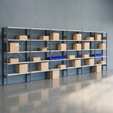 Lagerreol Åben V06 2100x6000x300  RAL 7035 – image 2