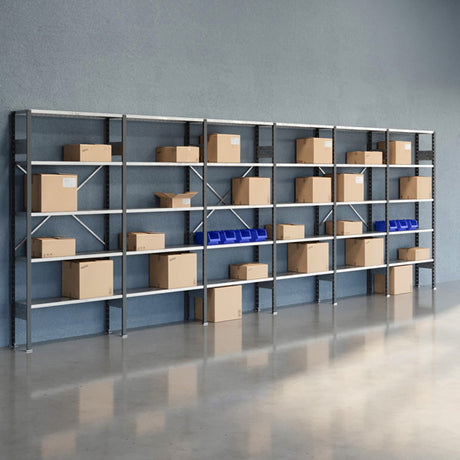 Lagerreol Åben V06 2100x6000x300 Galv – image 2