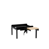 Siddebænk birk, hjørne 600x550mm