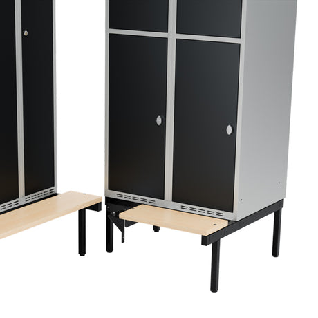 Sonesson Siddebænk birk, hjørne 800x550mm – Garderobeskabe & tilbehør (billede 1)