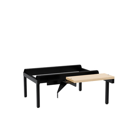 Sonesson Siddebænk birk, hjørne 800x550mm – Garderobeskabe & tilbehør (billede 2)