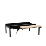 Siddebænk birk, hjørne 1000x550mm