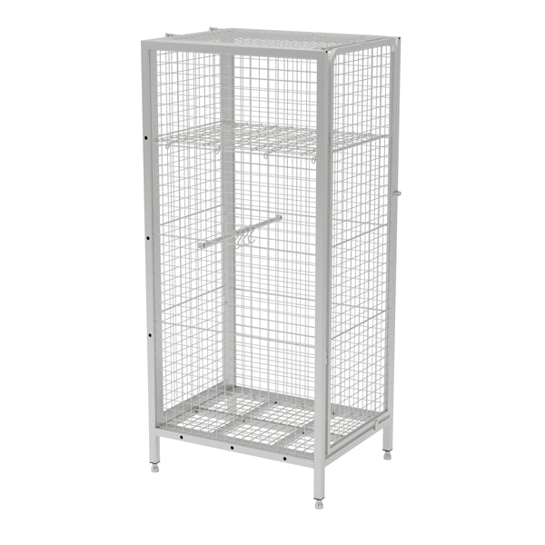 Sarpsborg Metall Låsbart skab i trådnet 800x1000 mm
