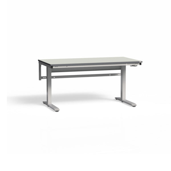 Ergomini arbejdsbord 1500x800mm m/HPL bordplade