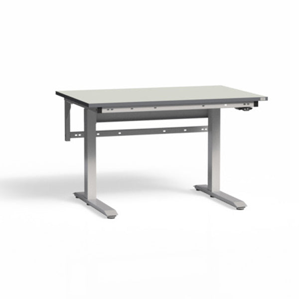 Ergomini arbejdsbord 1200x620mm m/HPL bordplade