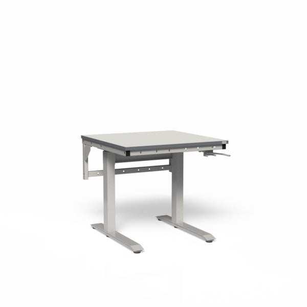 Ergonomi arbejdsbord 800x800mm m/HPL bordplade – image 3