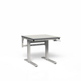 GBP Ergonomi arbejdsbord 800x800mm m/HPL bordplade – Arbejdsborde (billede 1)