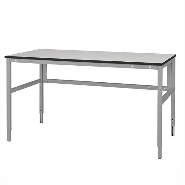 Arbejdsbord Let H-stel 800x800 mm HPL bordplade – image 1