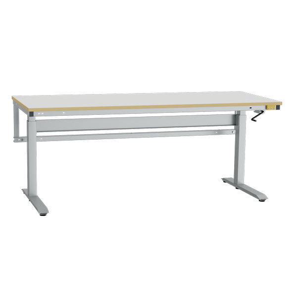 Ergonomi ESD arbejdsbord 2000x800mm m/HPL bordplade – image 2