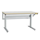 Ergonomi ESD arbejdsbord 1500x800mm m/vinyl bordplade – image 1