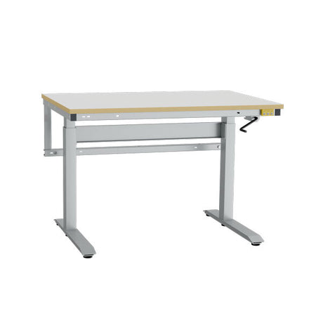 GBP ErgoNomi ESD arbejdsbord 1200x800mm m/vinyl bordplade – ESD-beskyttelse