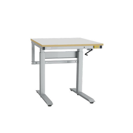 Ergonomi ESD arbejdsbord 800x800mm m/vinyl bordplade – image 2