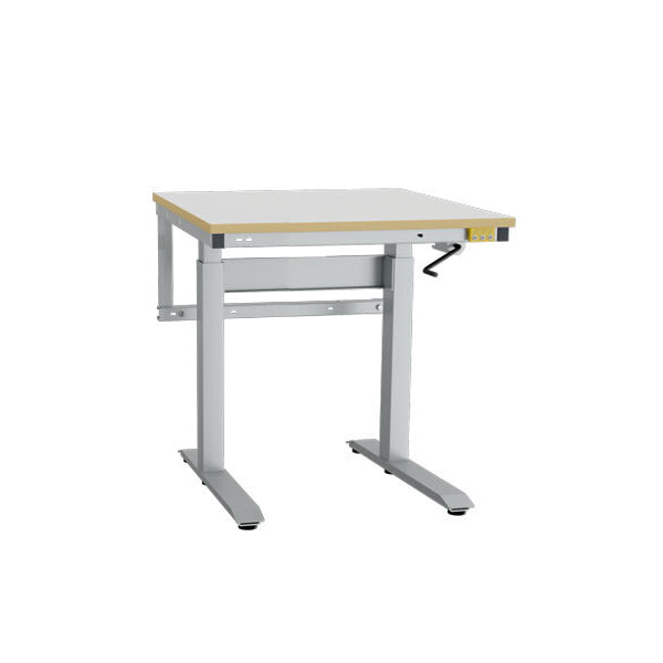 GBP ErgoNomi ESD arbejdsbord 800x800mm m/vinyl bordplade – ESD-beskyttelse