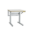 Ergonomi ESD arbejdsbord 800x620mm m/vinyl bordplade – image 1