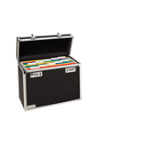 Mobile filing case A4 black/Chrom