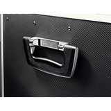 Mobile filing case A4 black/Chrom