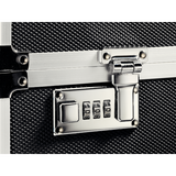 Mobile filing case A4 black/Chrom